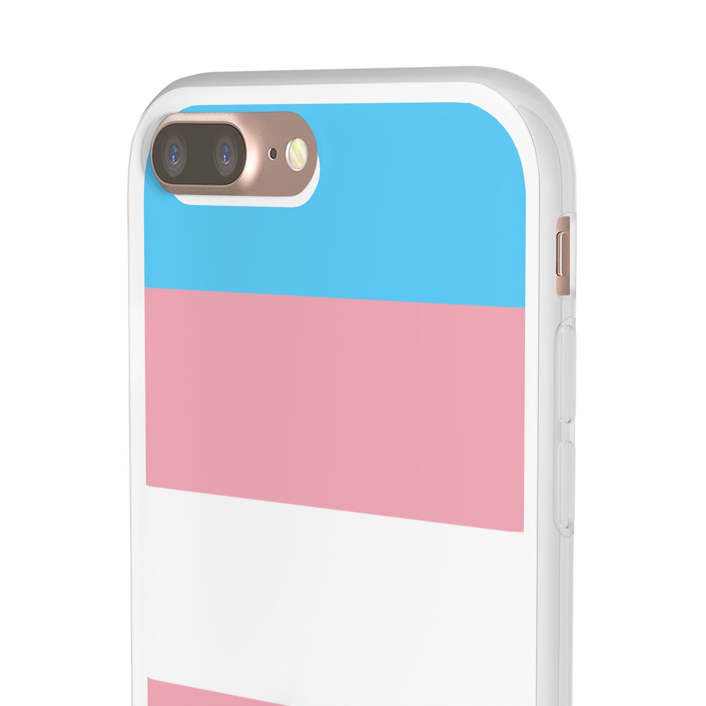 Transgender Pride Flag iPhone Flexi Case - Multiple Generations