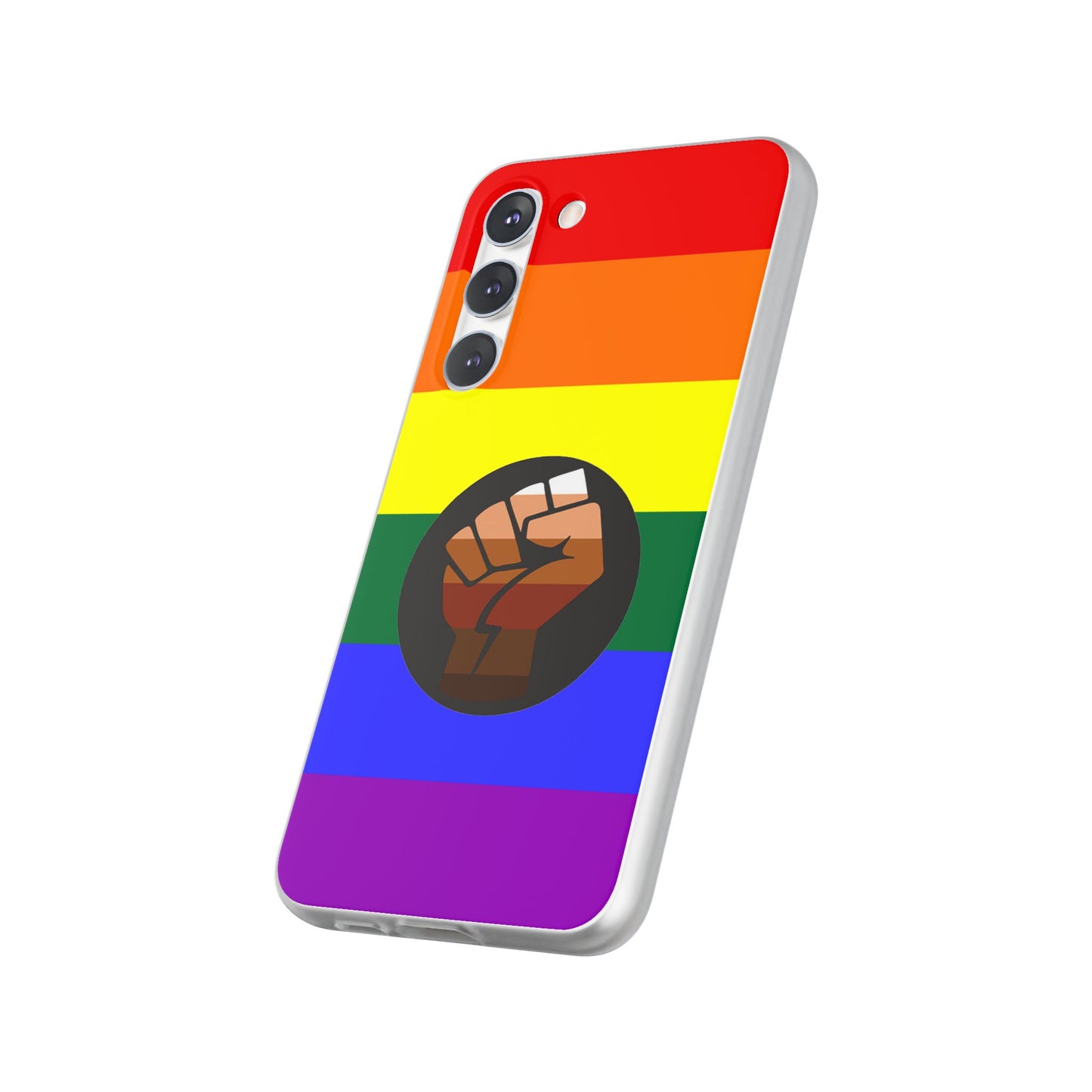 QPOC Pride Flag Samsung Flexi Case - Multiple Generations
