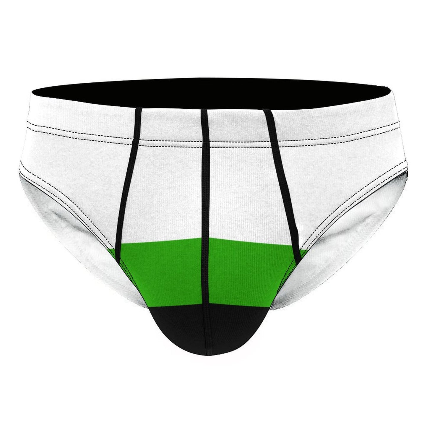Neutrois Pride Flag Briefs – Traditional Masculine Cut