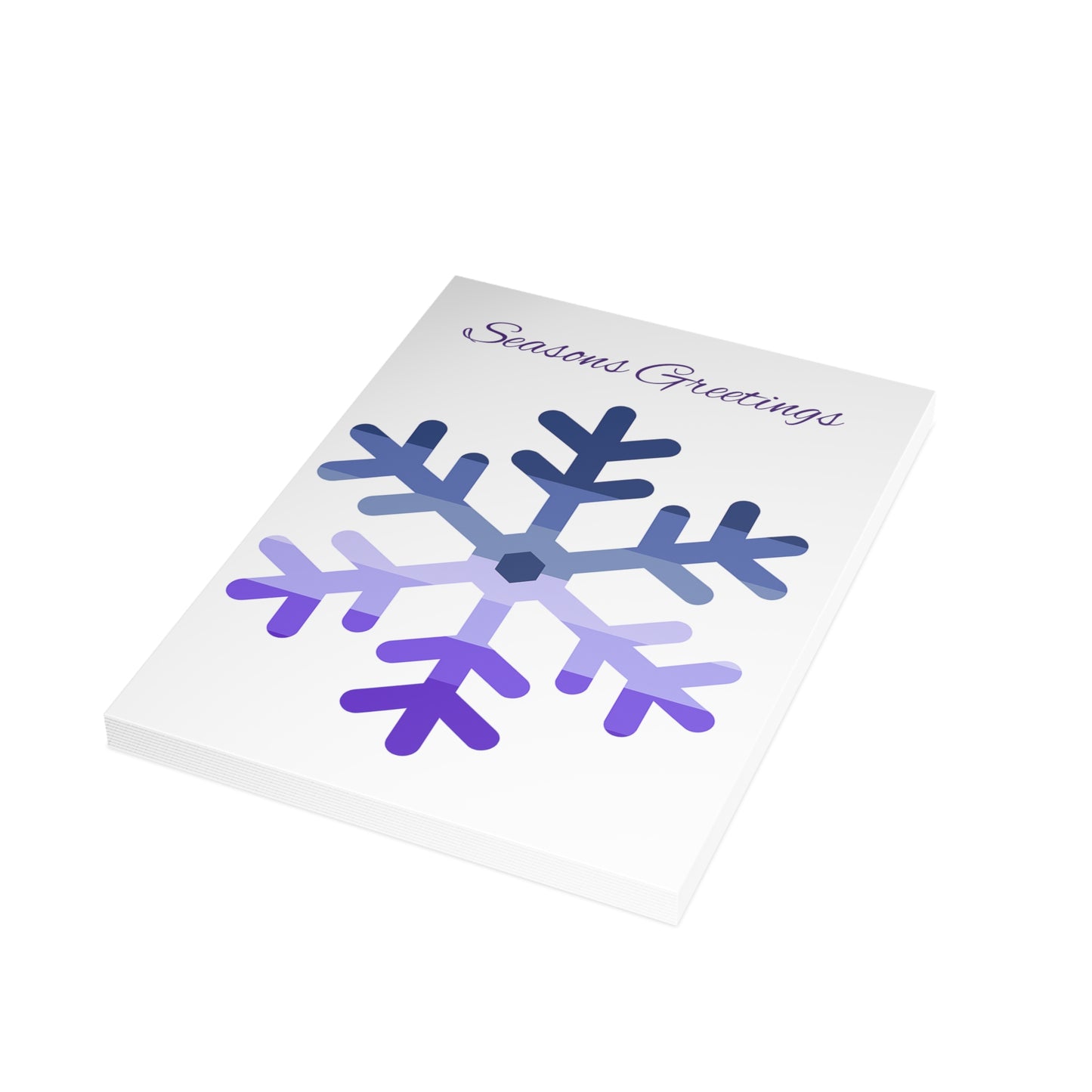 Butch Pride Flag (dorian-rutherford) Snowflake Greeting Cards