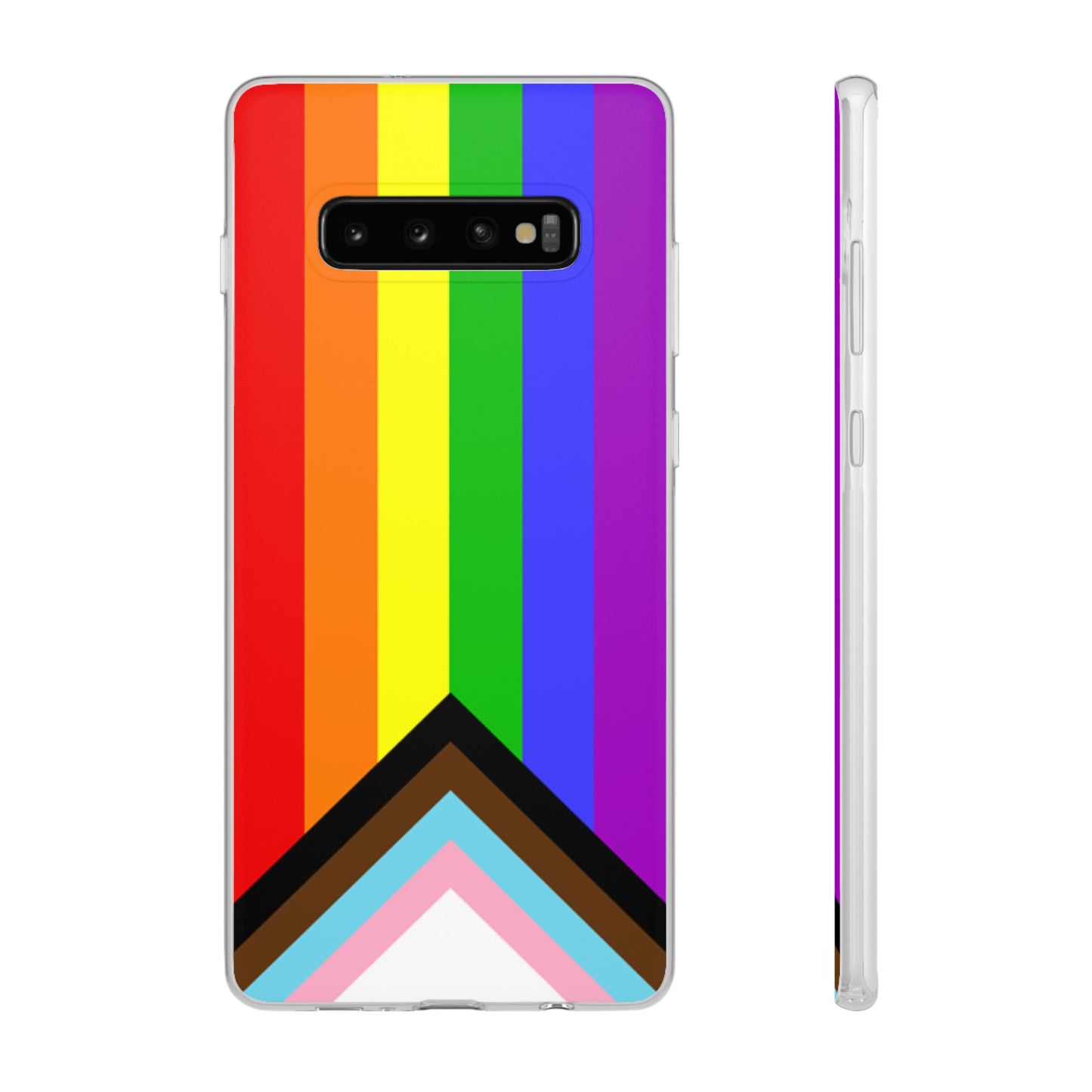 Progress Pride Flag Samsung Flexi Case - Multiple Generations