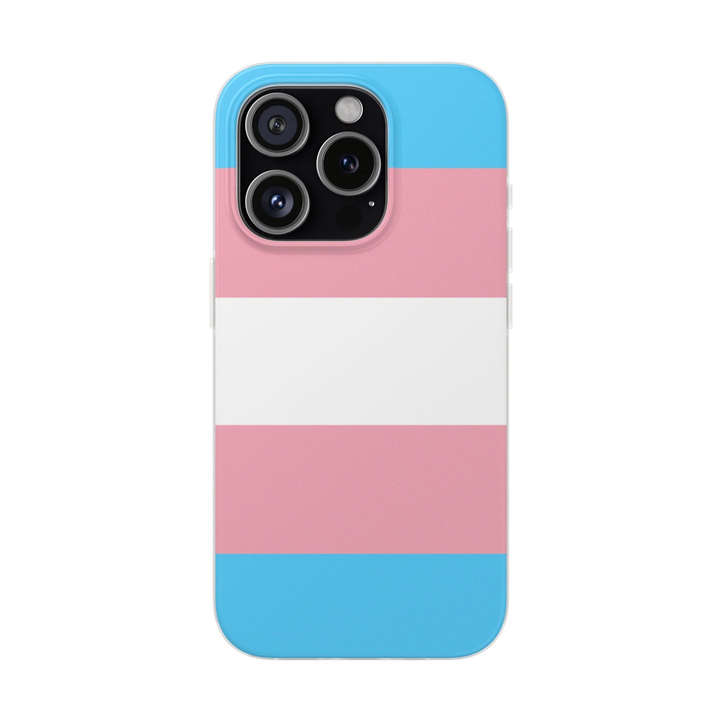 Transgender Pride Flag iPhone Flexi Case - Multiple Generations