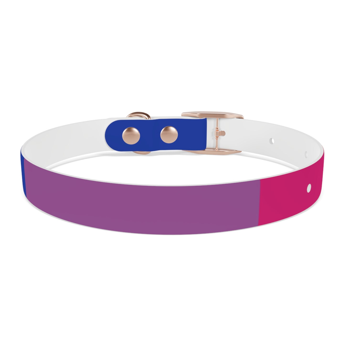 Bisexual Pride Flag Dog Collar