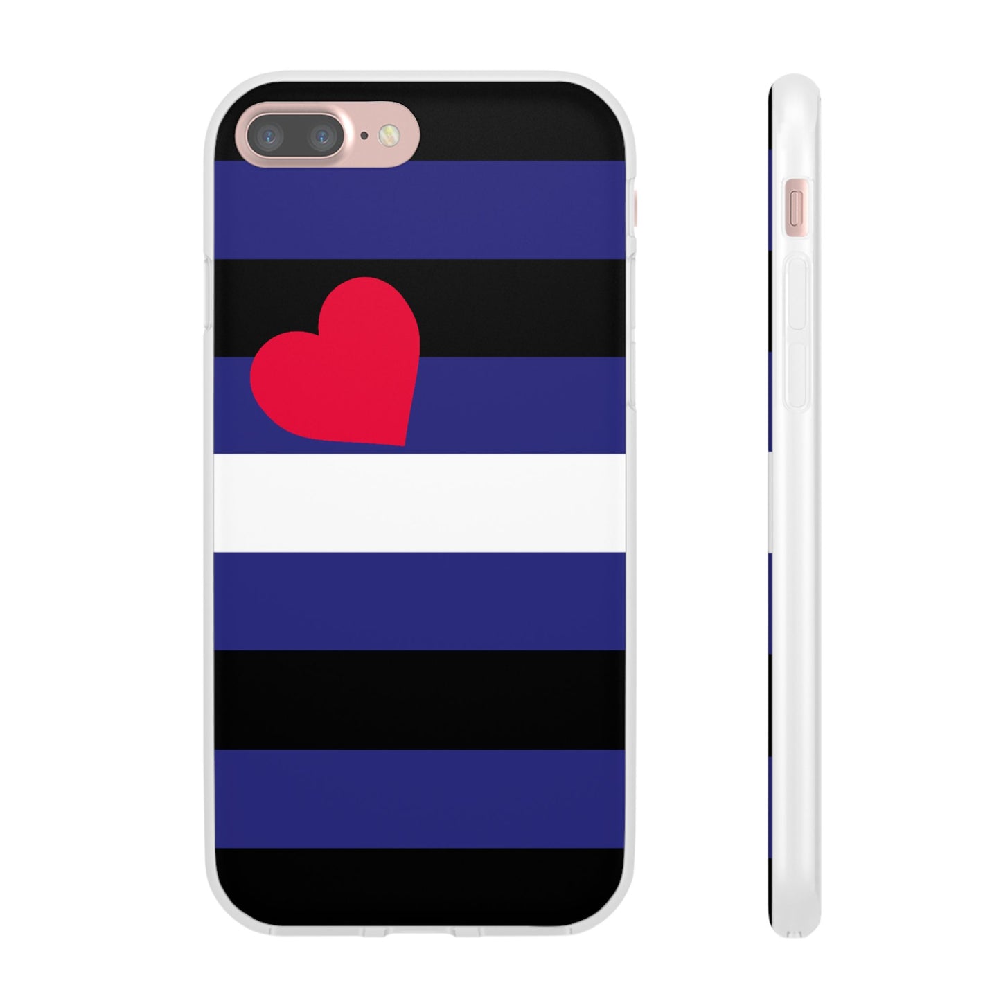 Leather Pride Flag iPhone Flexi Case - Multiple Generations