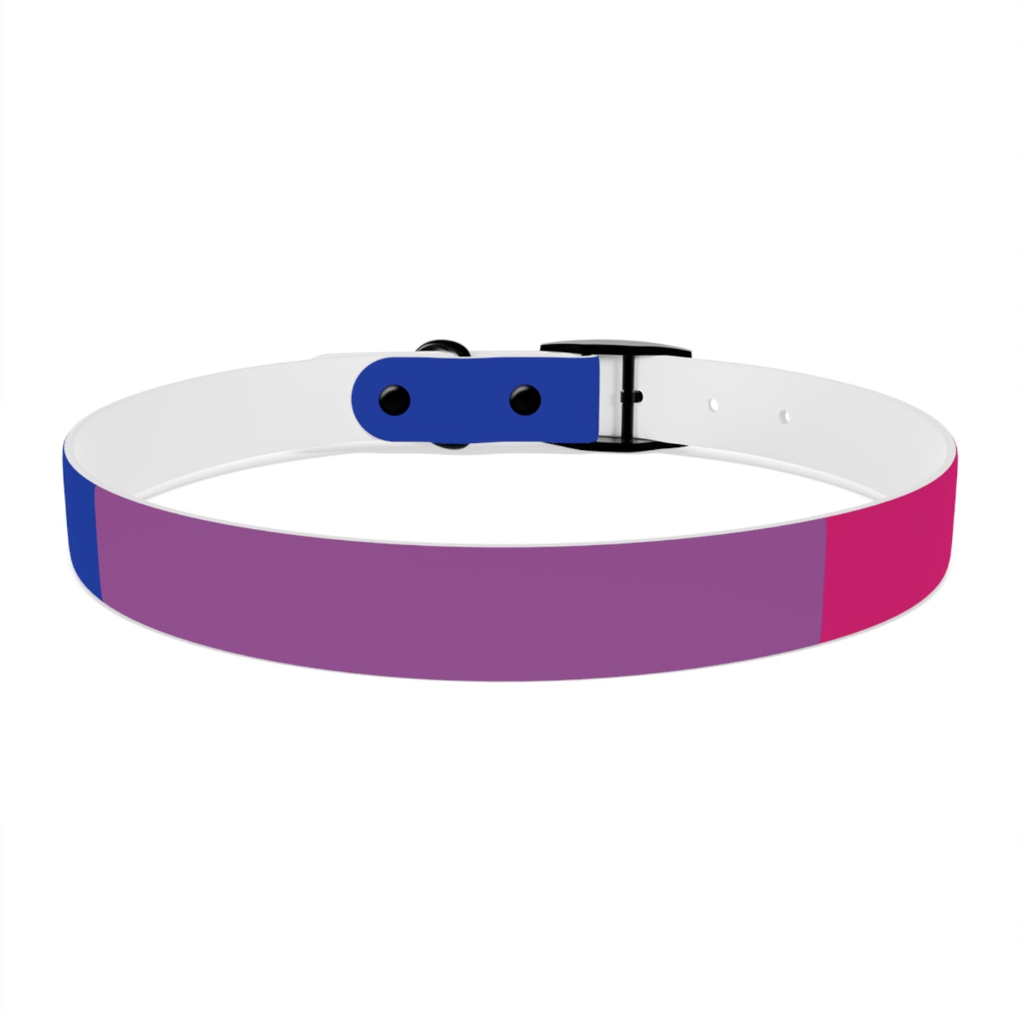 Bisexual Pride Flag Dog Collar