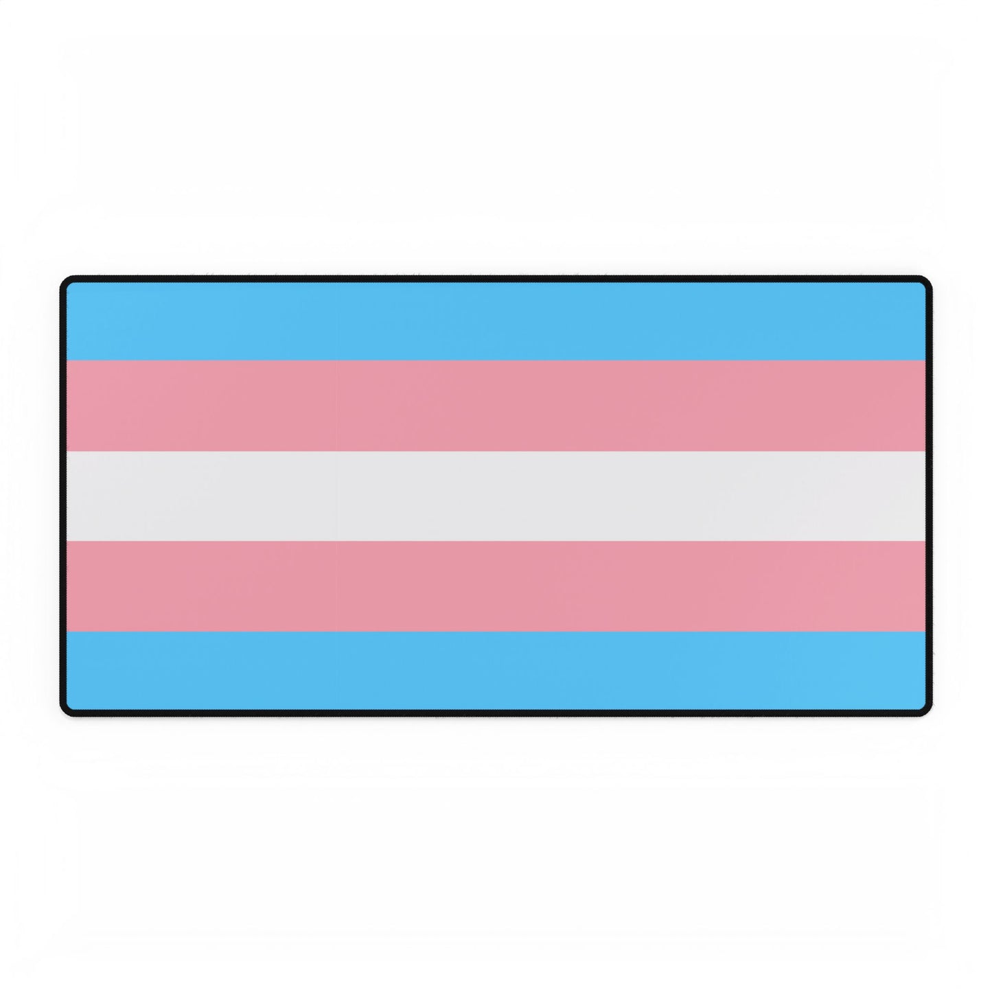 Transgender Pride Flag Desk Mat