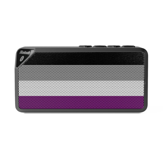 Asexual Pride Flag Bluetooth Speaker