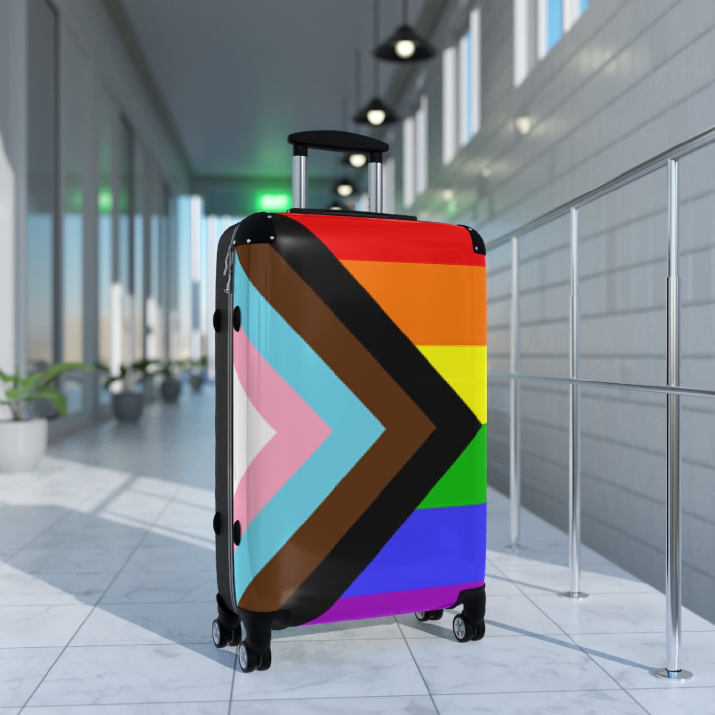 Progress Pride Flag Roller Bag - Multiple Sizes