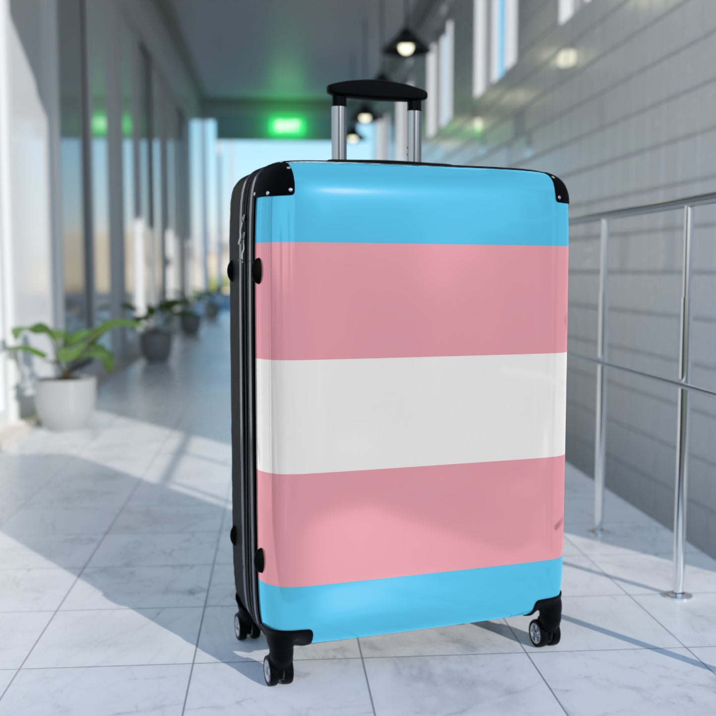 Transgender Pride Suitcase