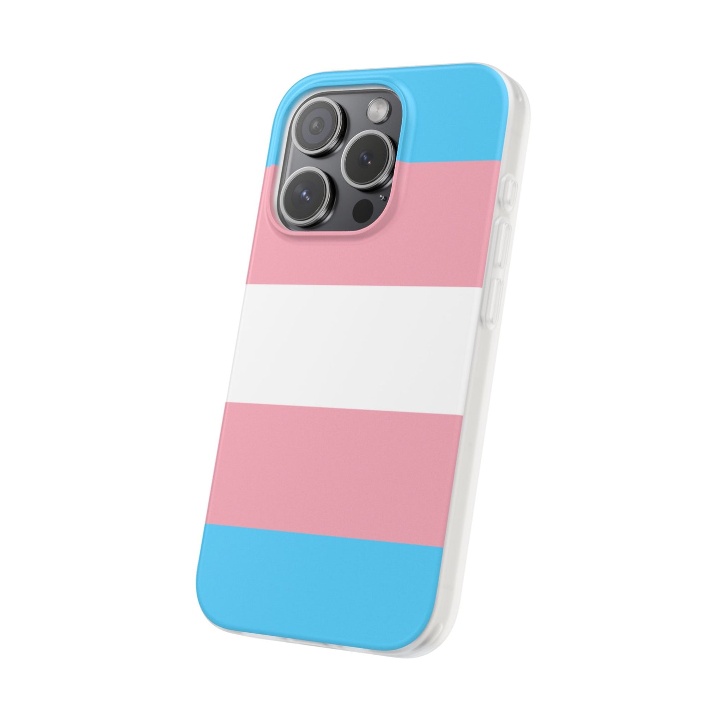 Transgender Pride Flag iPhone Flexi Case - Multiple Generations
