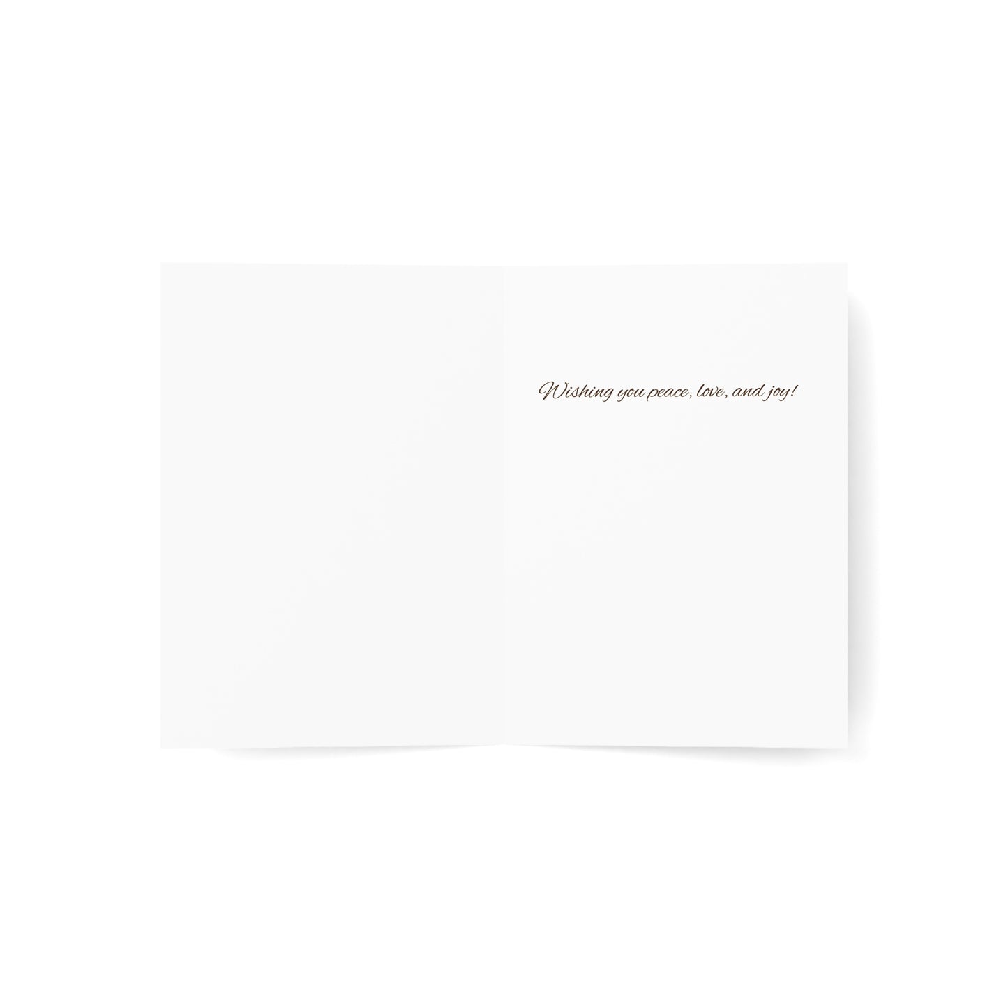 Bear Pride Flag Snowflake Greeting Cards