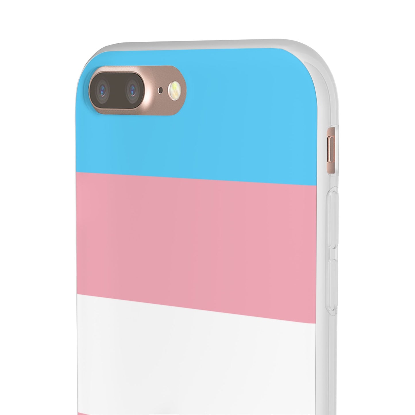 Transgender Pride Flag iPhone Flexi Case - Multiple Generations