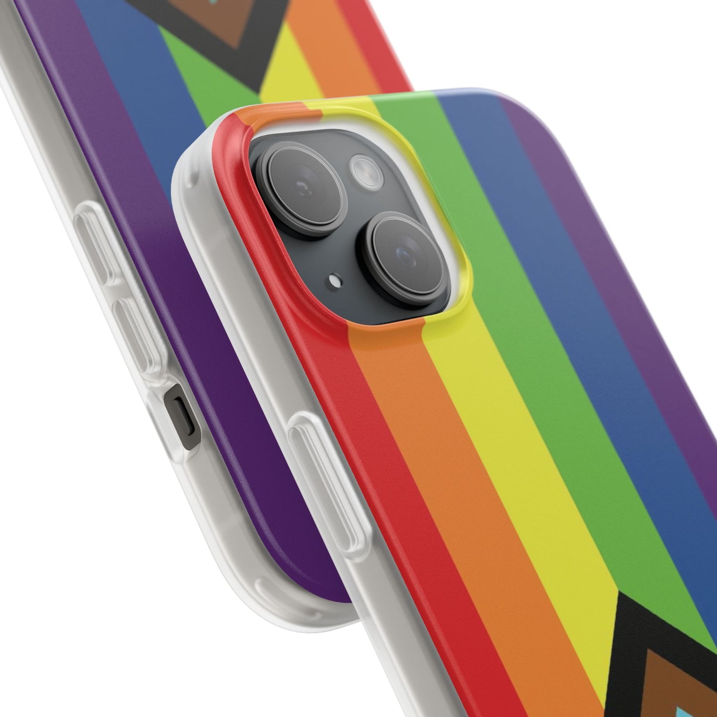 Inclusive Progress Pride Flag iPhone Flexi Case - Multiple Generations