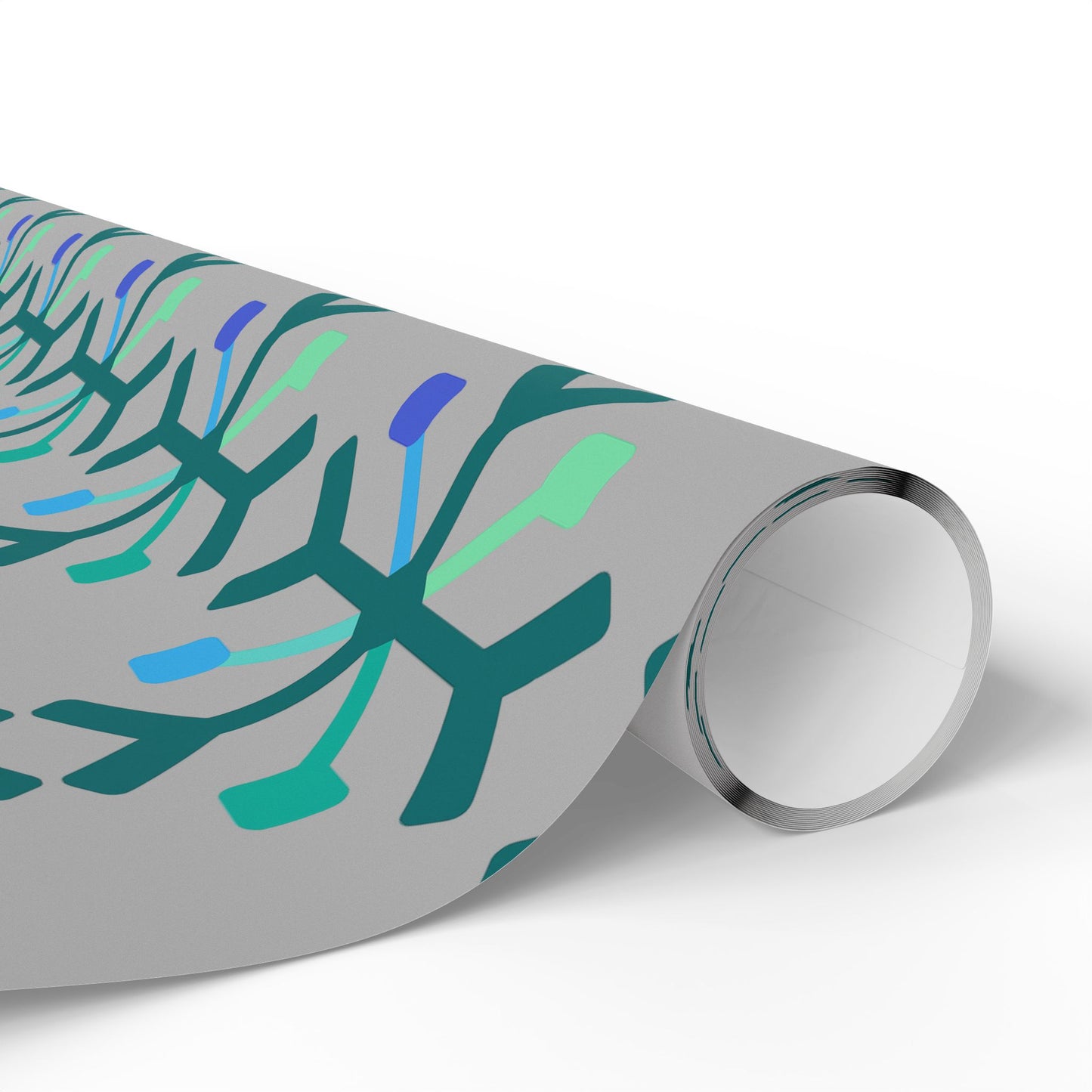 MLM Pride Flag Snowflake Wrapping Paper - Multiple Sizes/Finishes