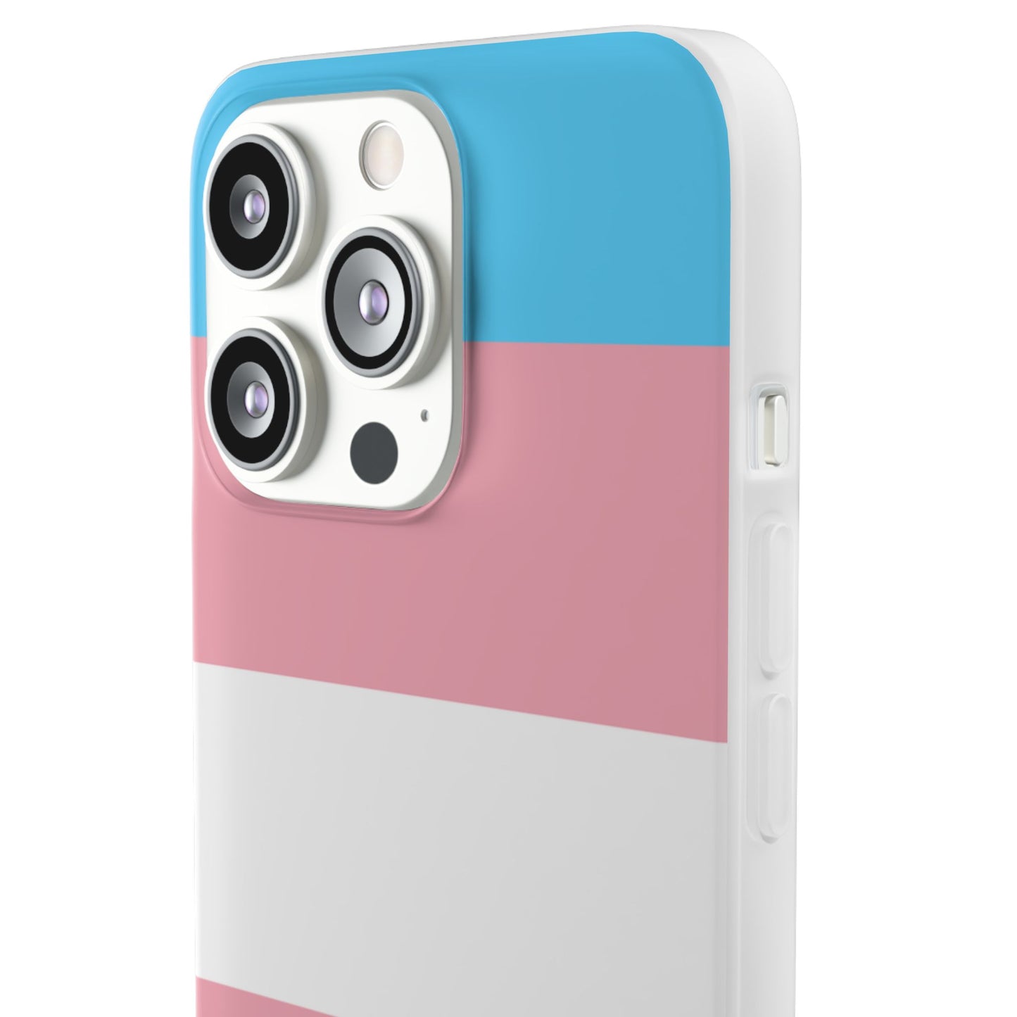 Transgender Pride Flag iPhone Flexi Case - Multiple Generations