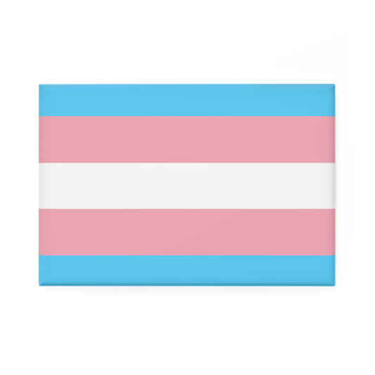 Transgender Pride Flag Rectangle Magnet