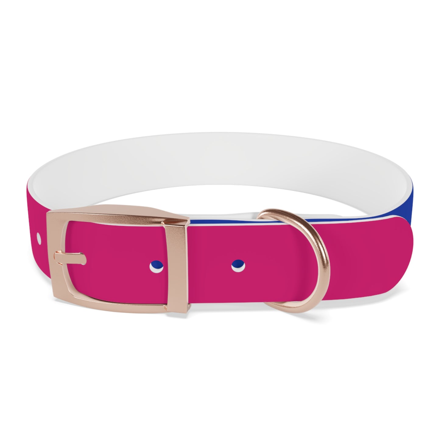Bisexual Pride Flag Dog Collar