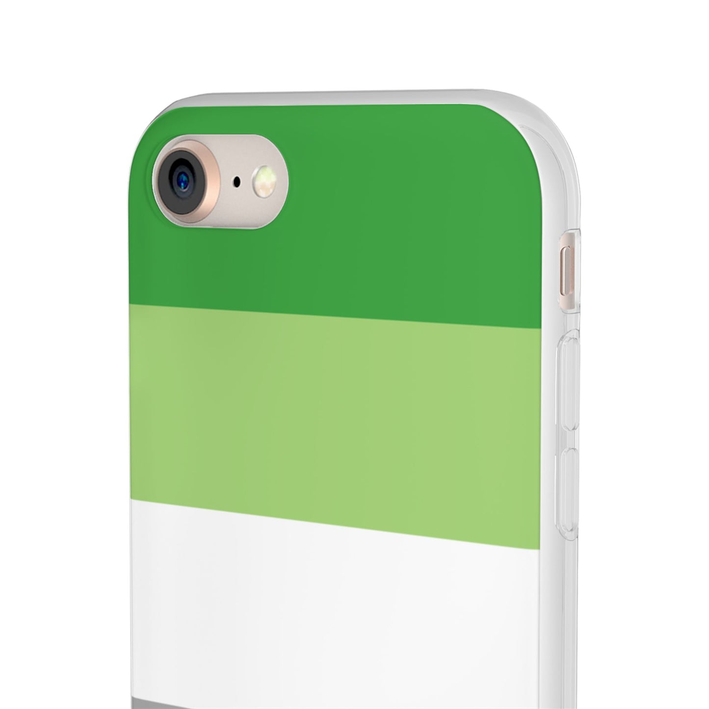 Aromantic Pride Flag iPhone Flexi Case - Multiple Generations