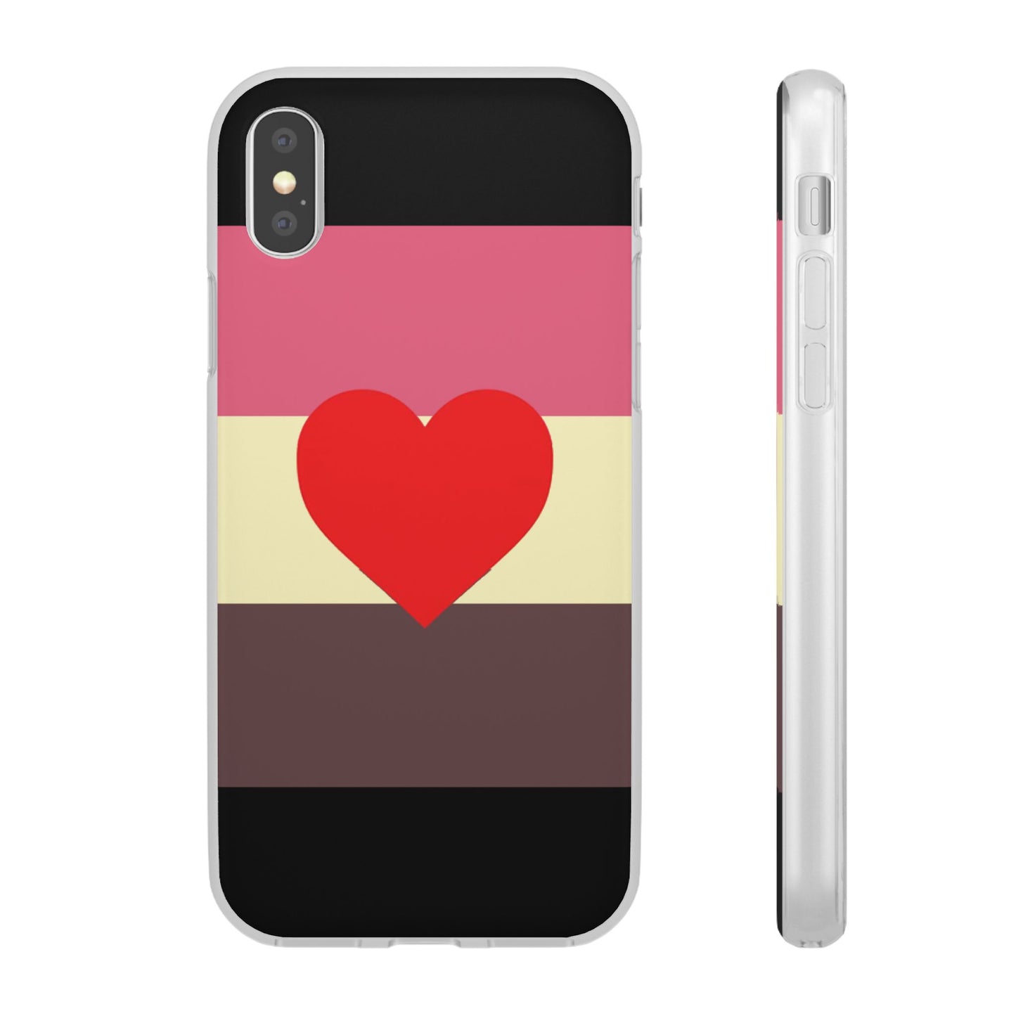 Fat Fetish Pride Flag iPhone Flexi Case - Multiple Generations