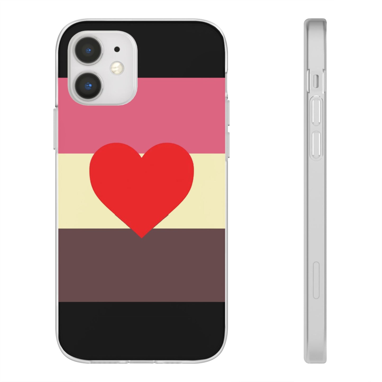 Fat Fetish Pride Flag iPhone Flexi Case - Multiple Generations