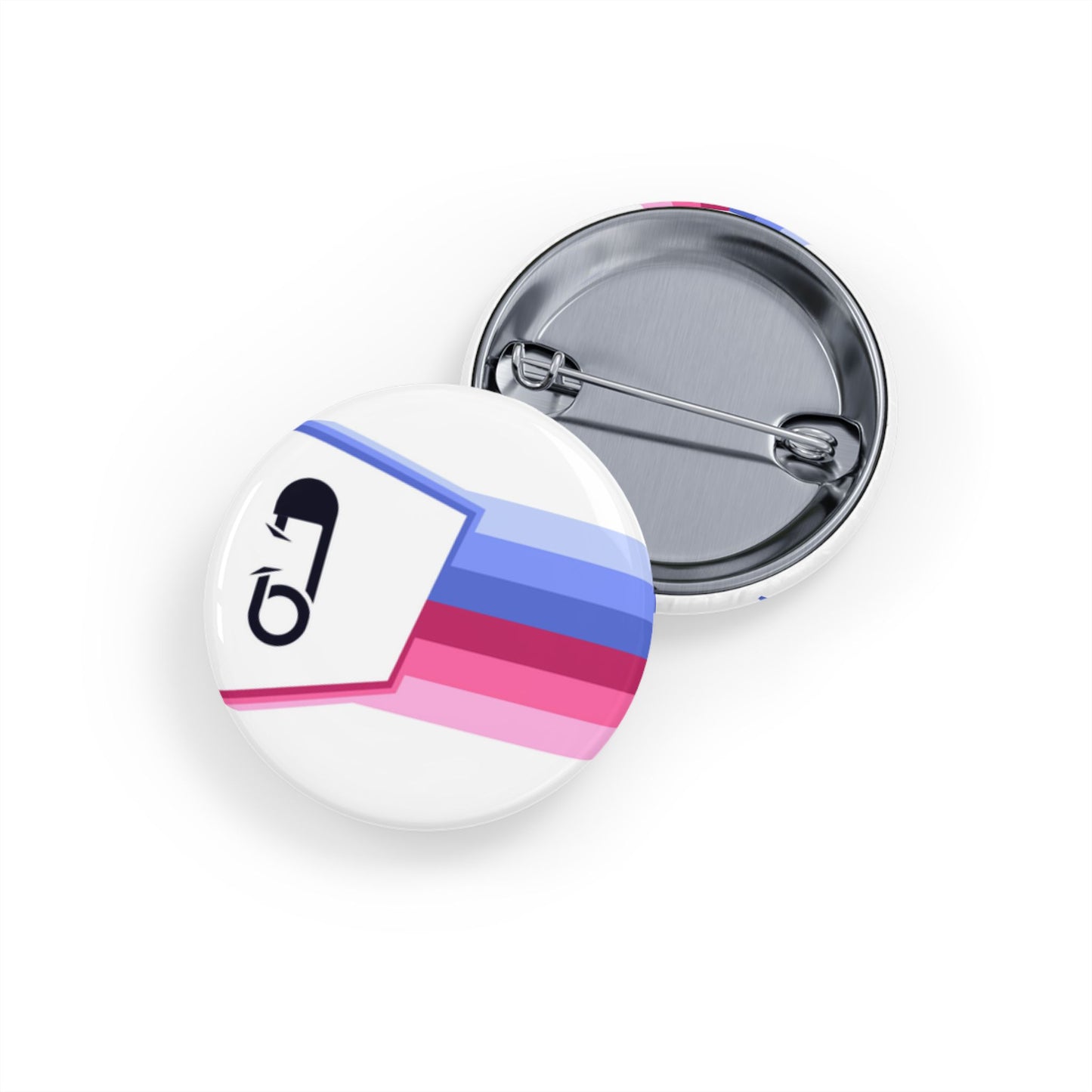 ABDL Fetish Flag Round Pin