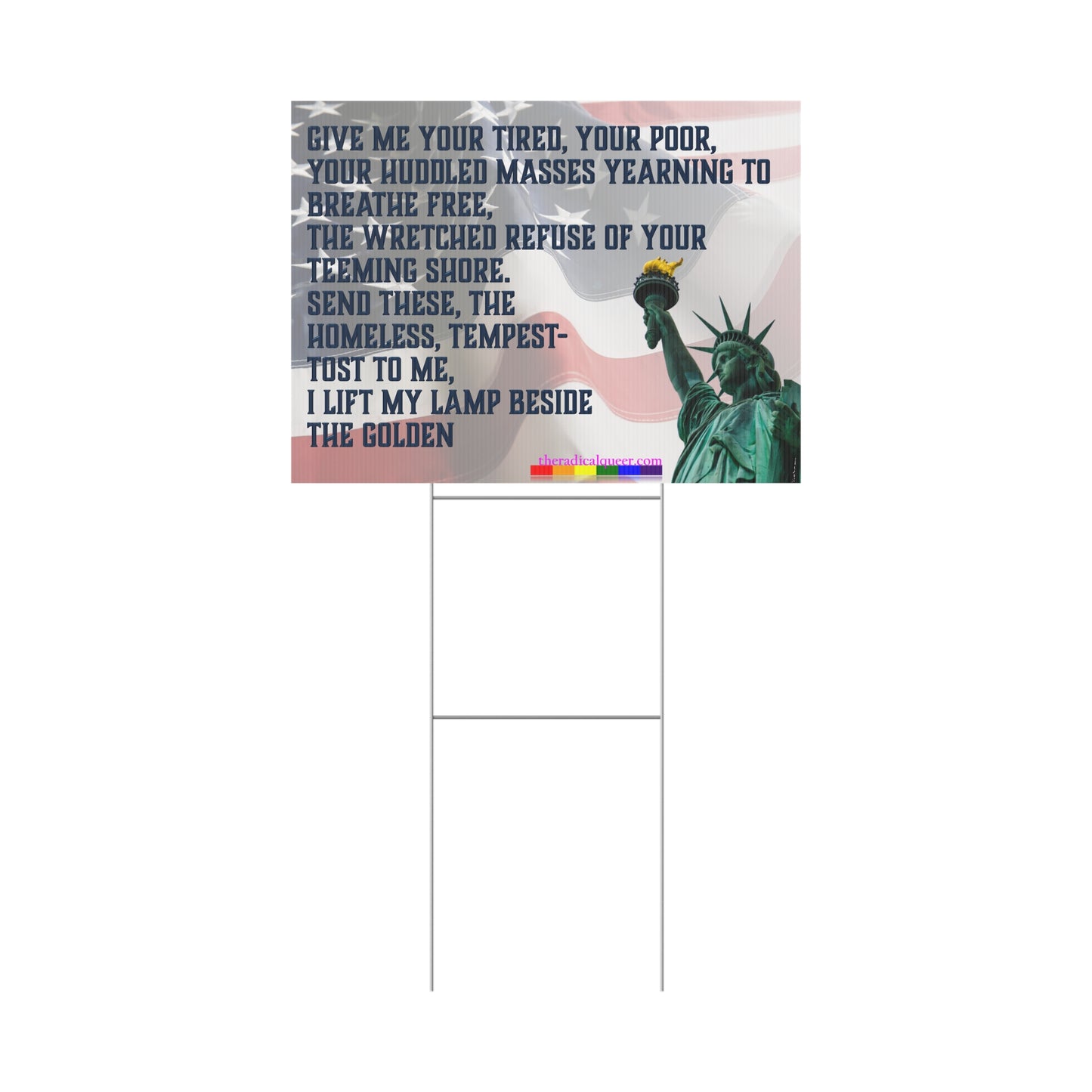 Lady Liberty Protest/Yard Sign