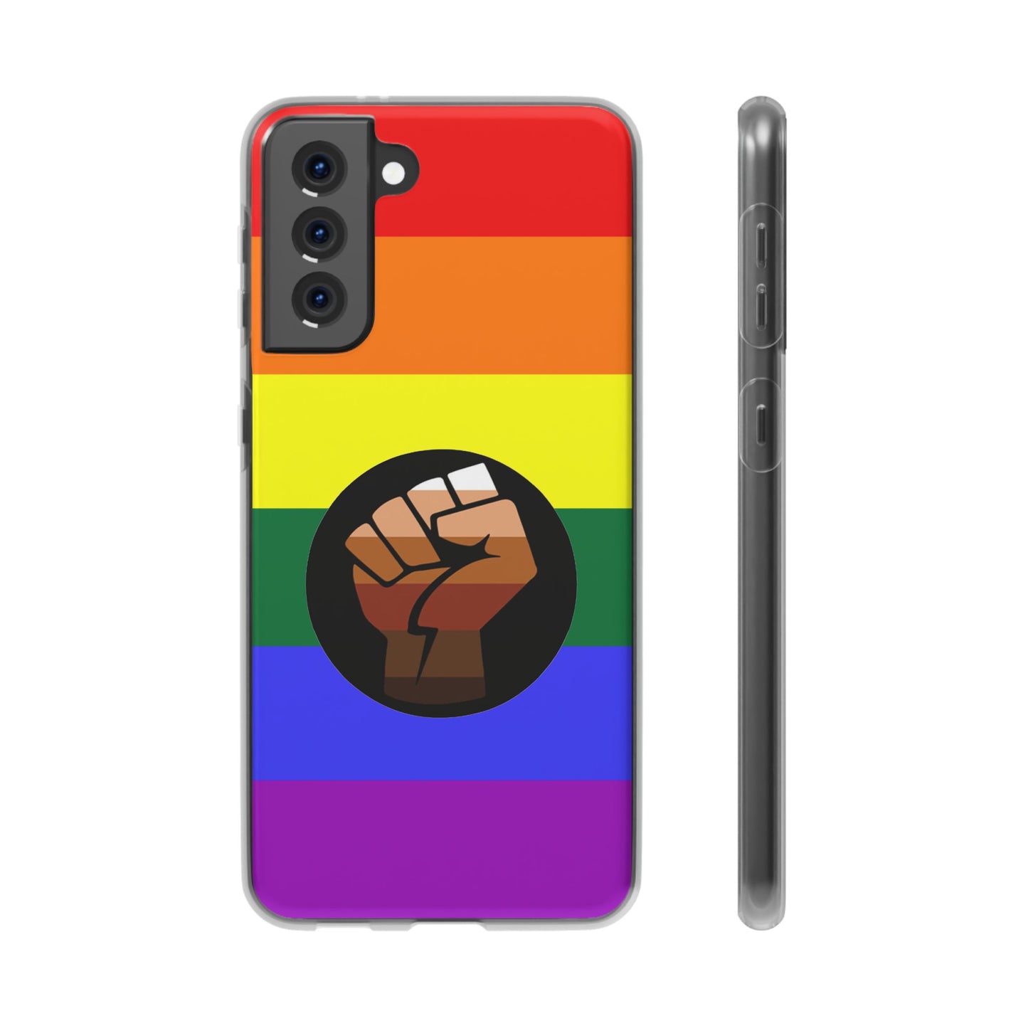 QPOC Pride Flag Samsung Flexi Case - Multiple Generations
