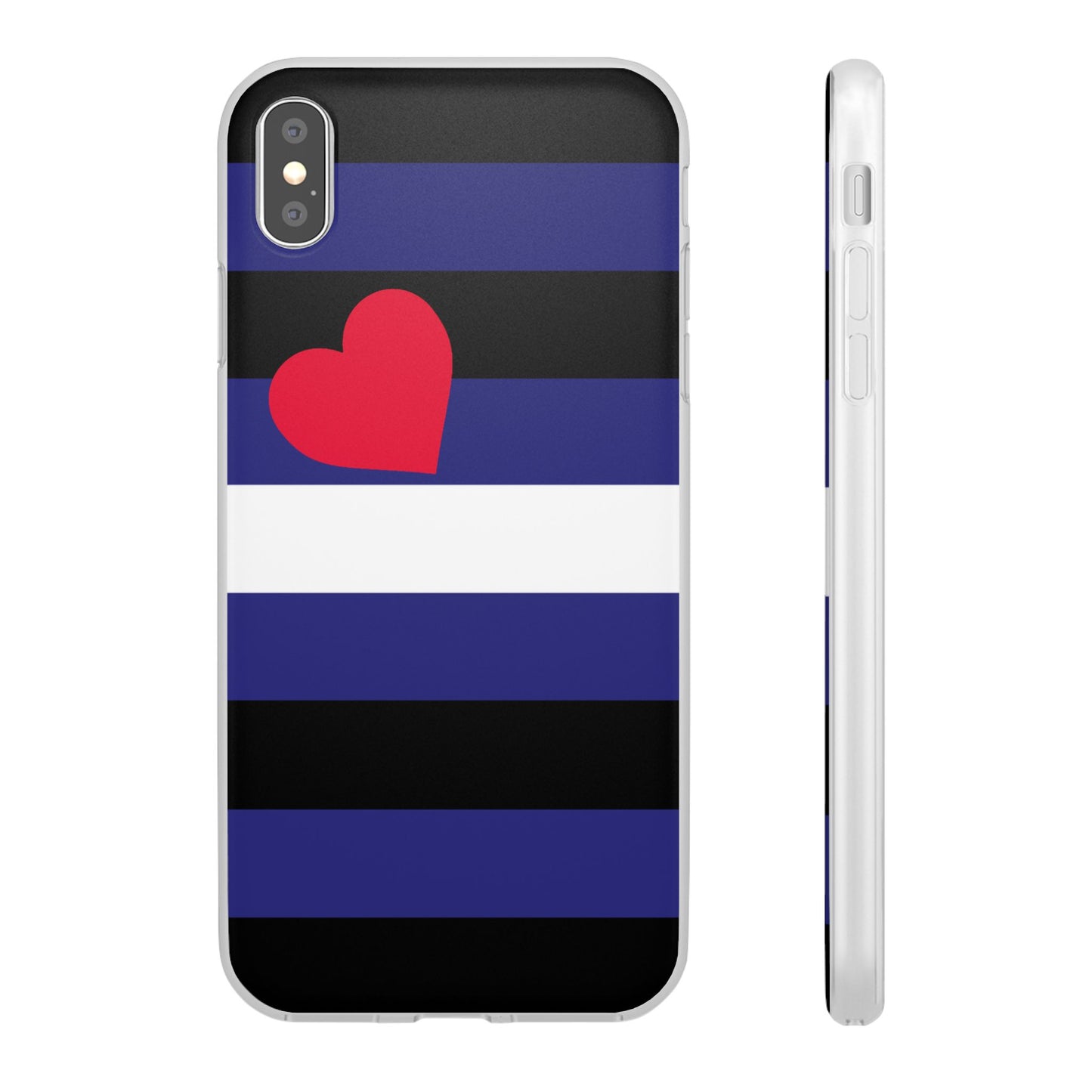 Leather Pride Flag iPhone Flexi Case - Multiple Generations