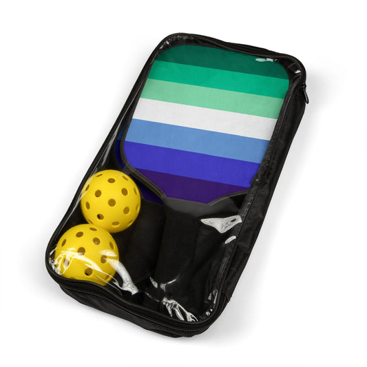 MLM Pride Flag Pickleball Paddle Set