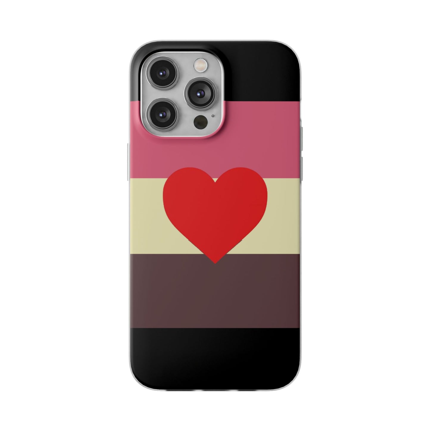 Fat Fetish Pride Flag iPhone Flexi Case - Multiple Generations