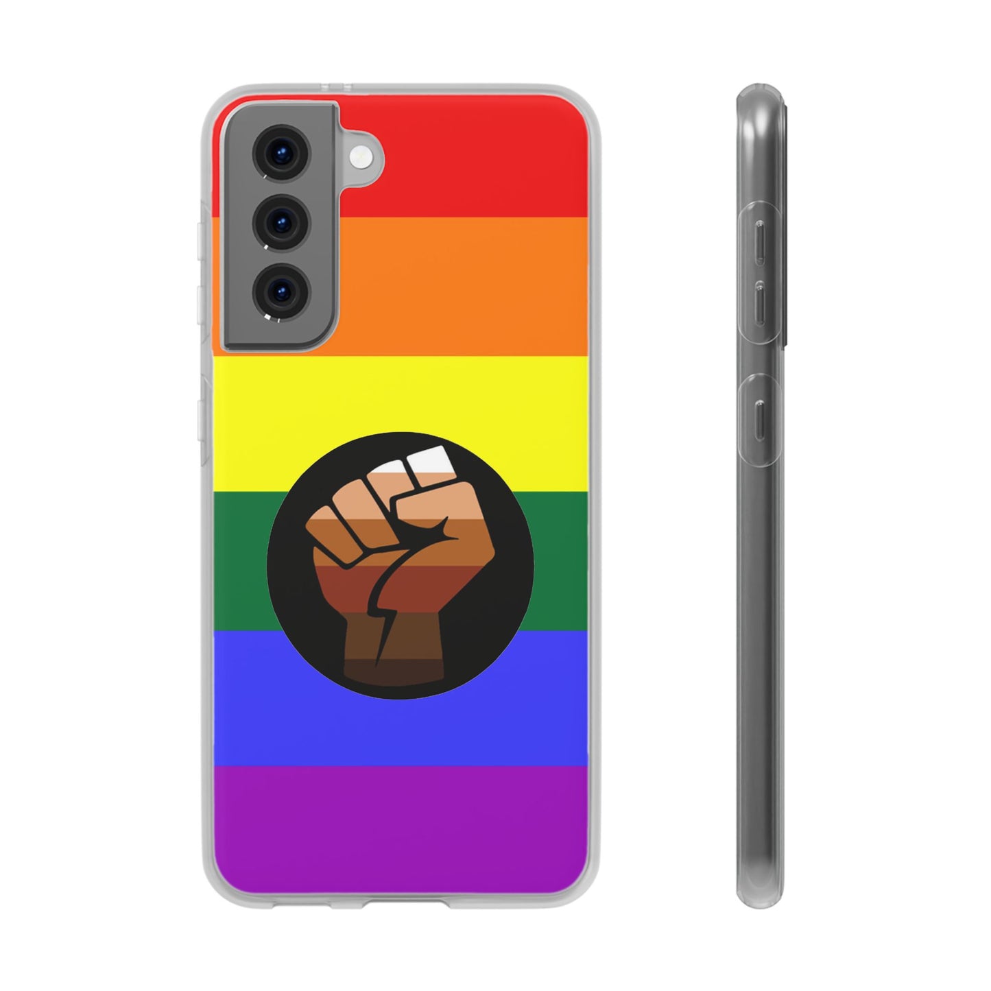 QPOC Pride Flag Samsung Flexi Case - Multiple Generations