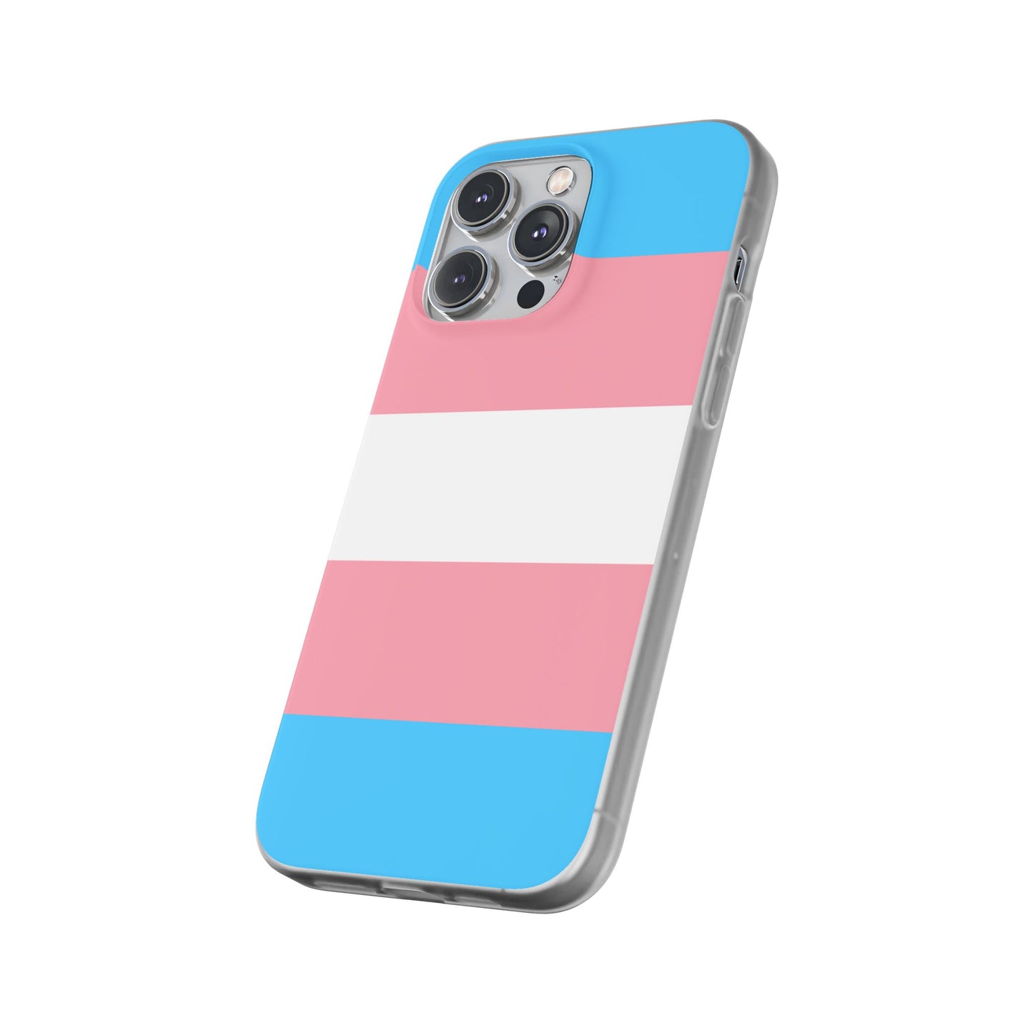 Transgender Pride Flag iPhone Flexi Case - Multiple Generations
