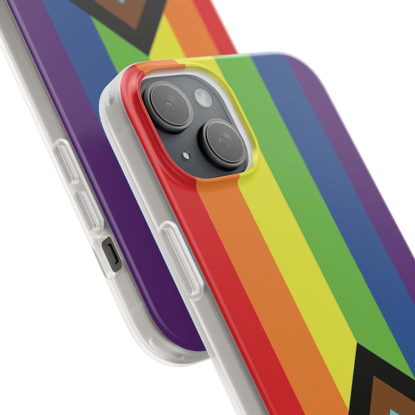 Inclusive Progress Pride Flag iPhone Flexi Case - Multiple Generations