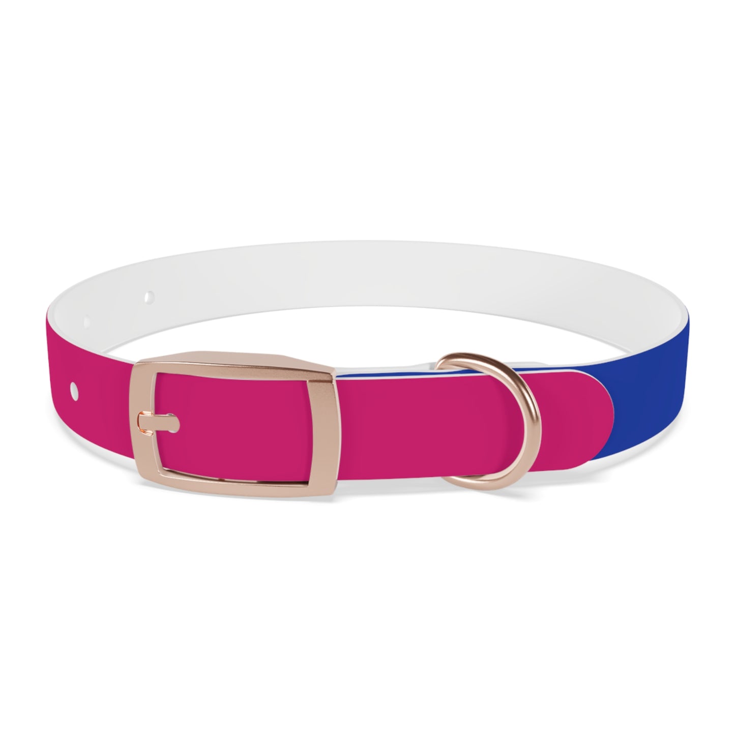 Bisexual Pride Flag Dog Collar