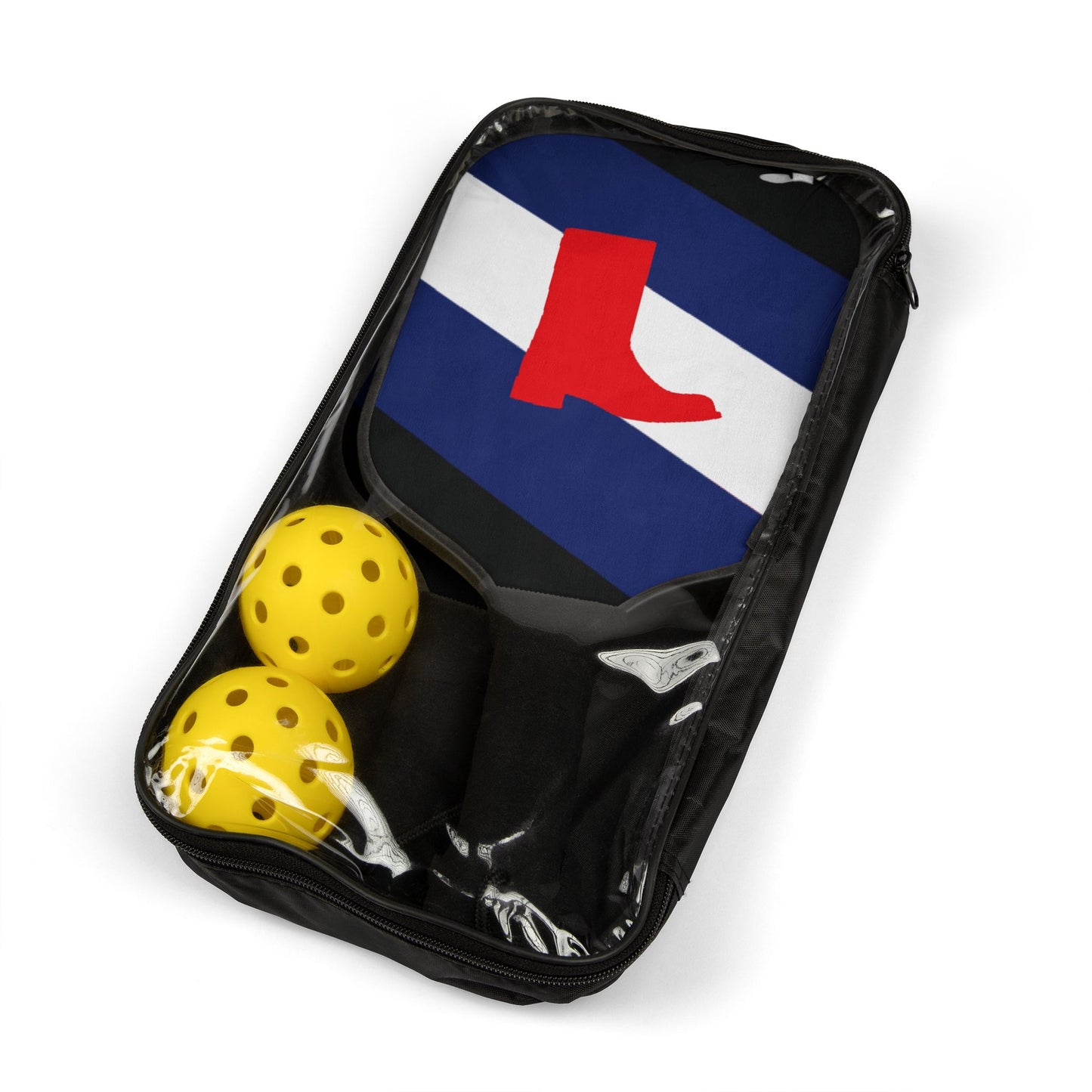 Boot Fetish Pride Flag Pickleball Paddle Set