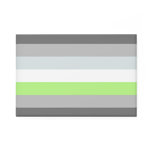 Demiagender Pride Flag Rectangle Magnet