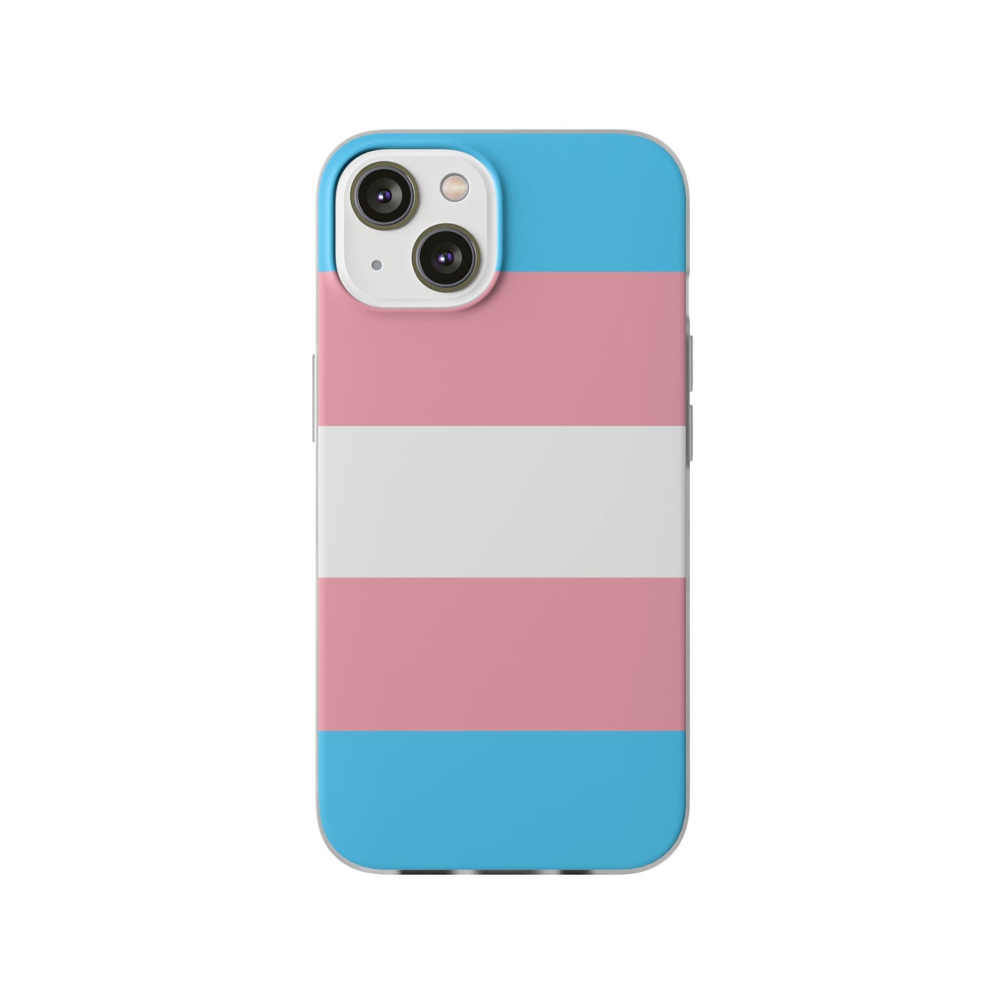 Transgender Pride Flag iPhone Flexi Case - Multiple Generations