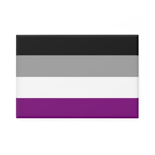 Asexual Pride Flag Rectangle Magnet