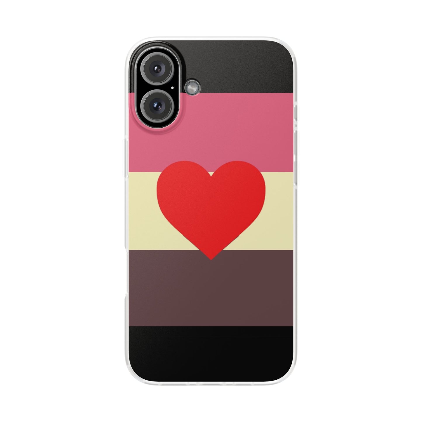 Fat Fetish Pride Flag iPhone Flexi Case - Multiple Generations