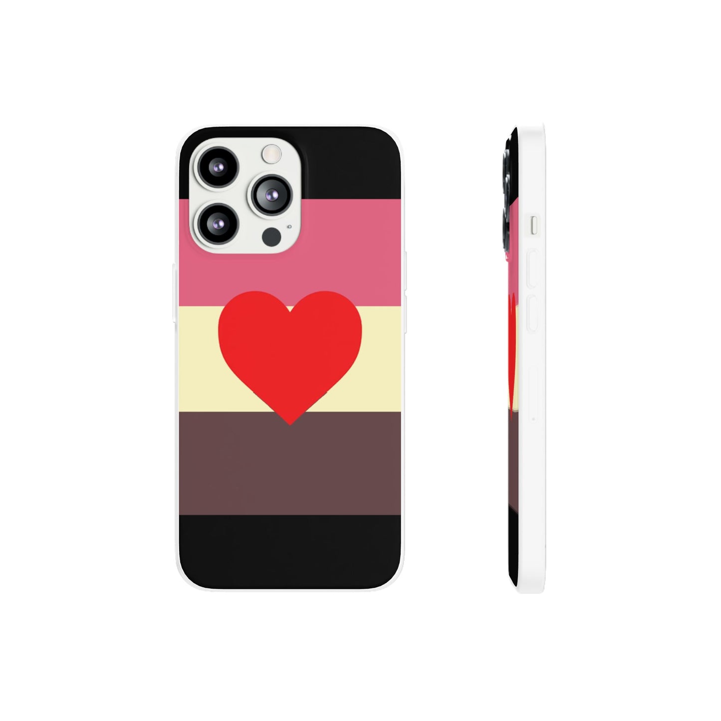 Fat Fetish Pride Flag iPhone Flexi Case - Multiple Generations