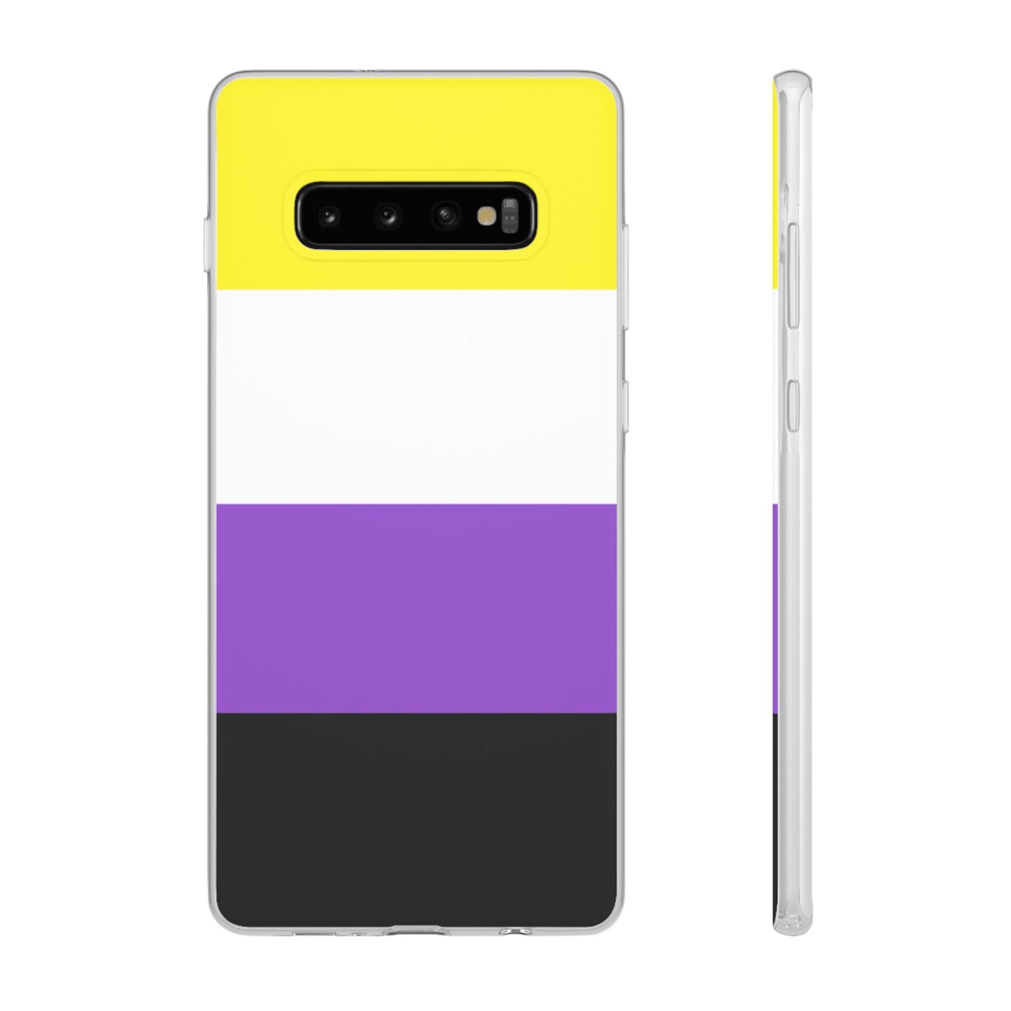 Non-Binary Pride Flag Samsung Flexi Case - Multiple Generations