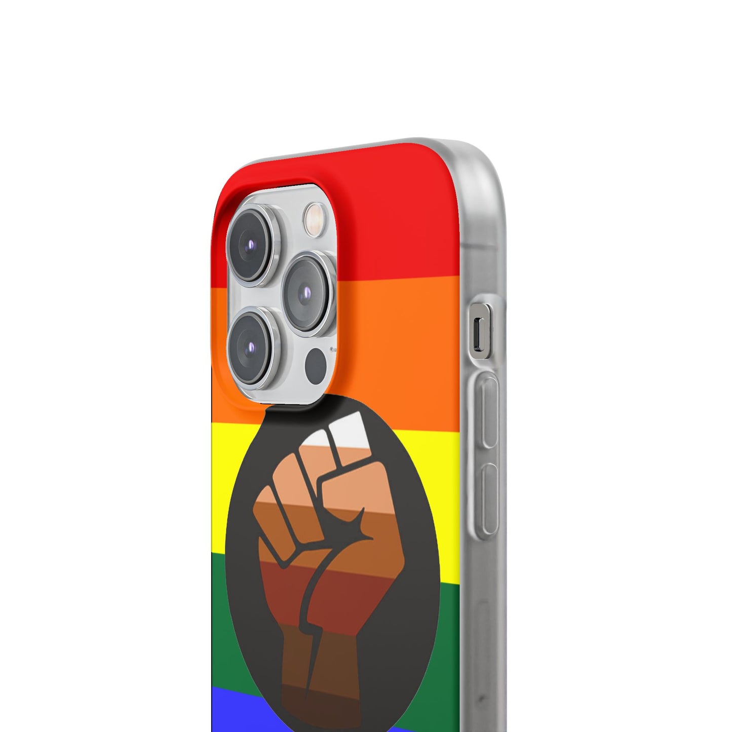 QPOC Pride Flag iPhone Flexi Case - Multiple Generations