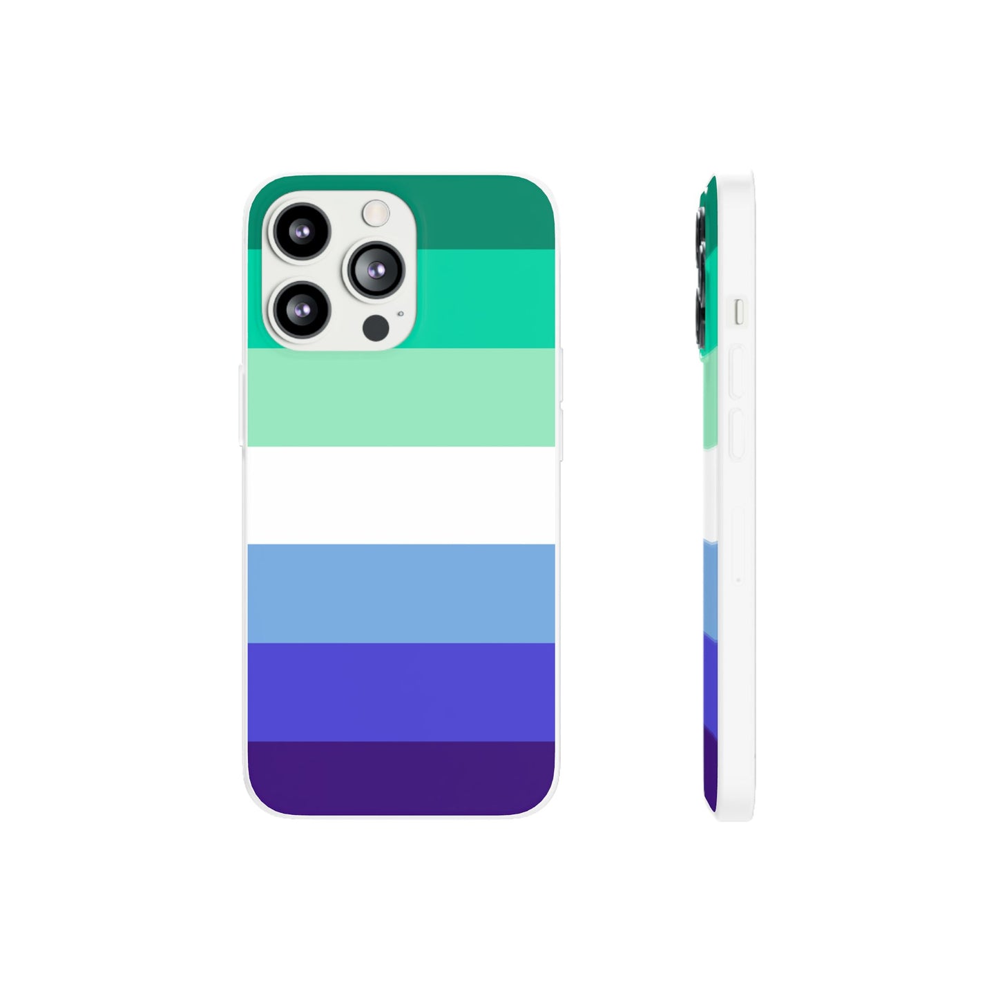 MLM Pride Flag iPhone Flexi Case - Multiple Generations
