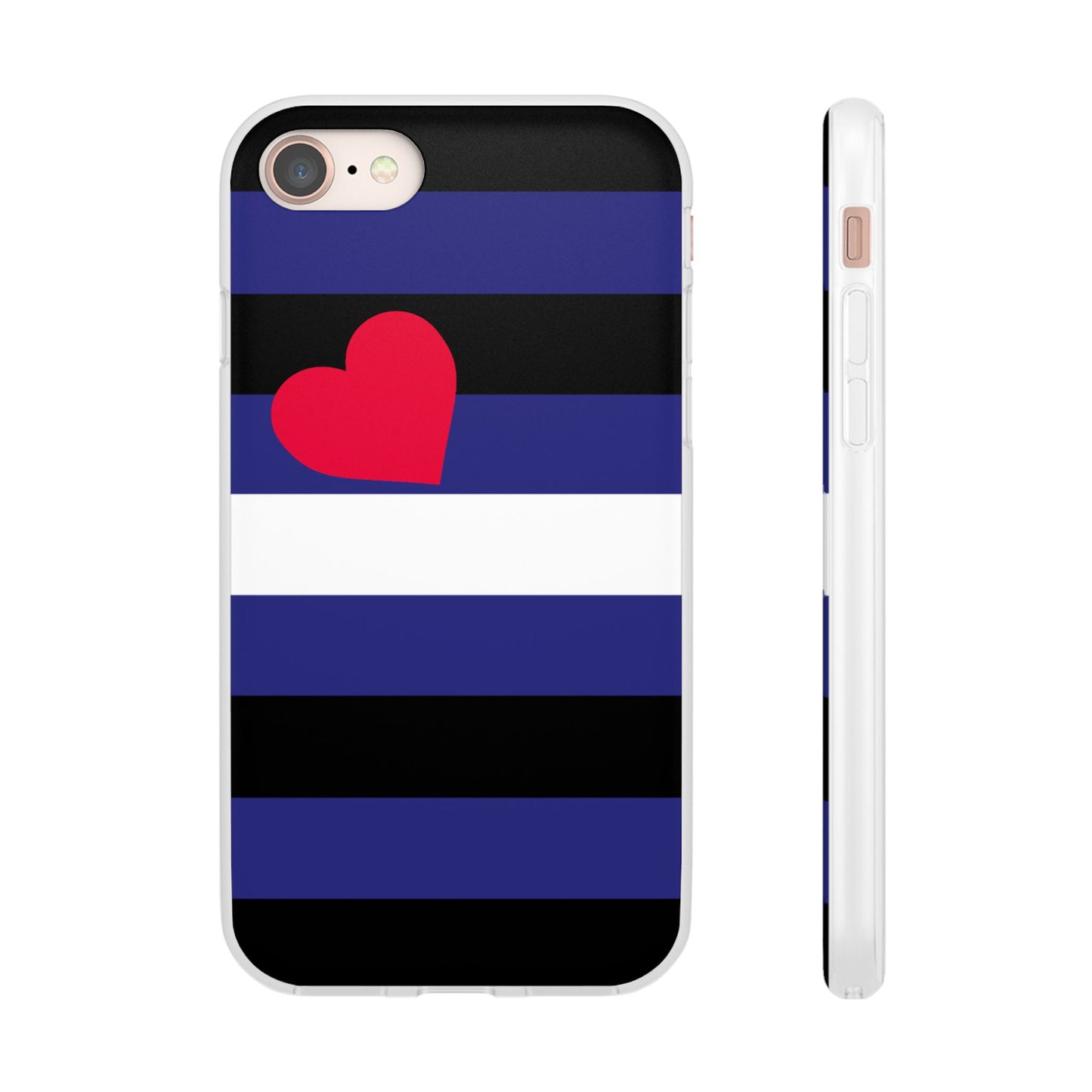 Leather Pride Flag iPhone Flexi Case - Multiple Generations