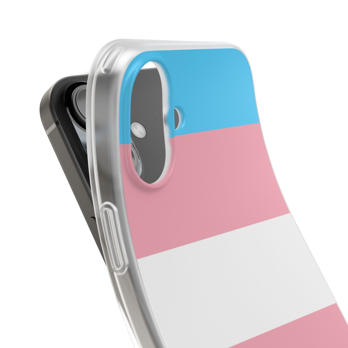 Transgender Pride Flag iPhone Flexi Case - Multiple Generations