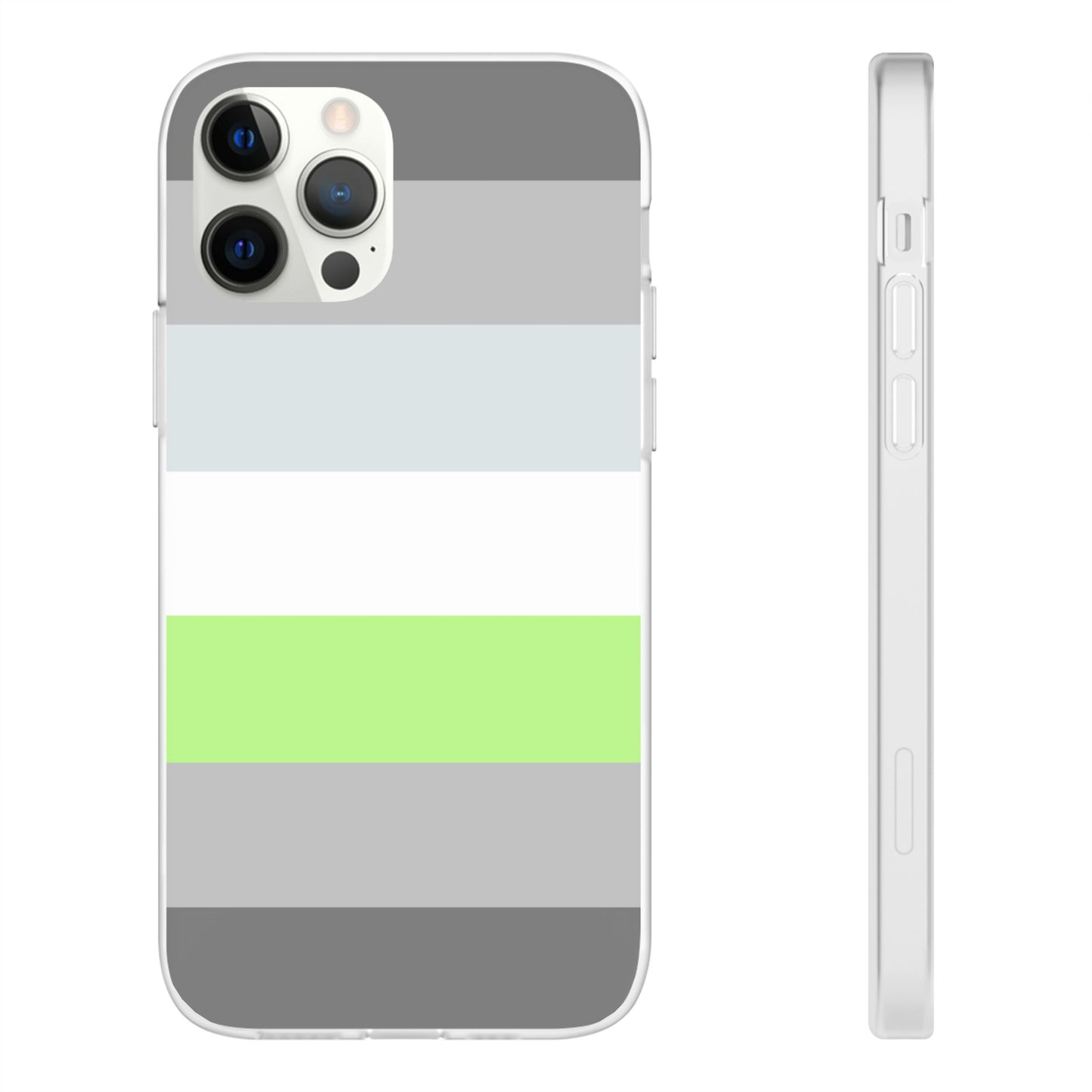 Demiagender Pride Flag iPhone Flexi Case - Multiple Generations