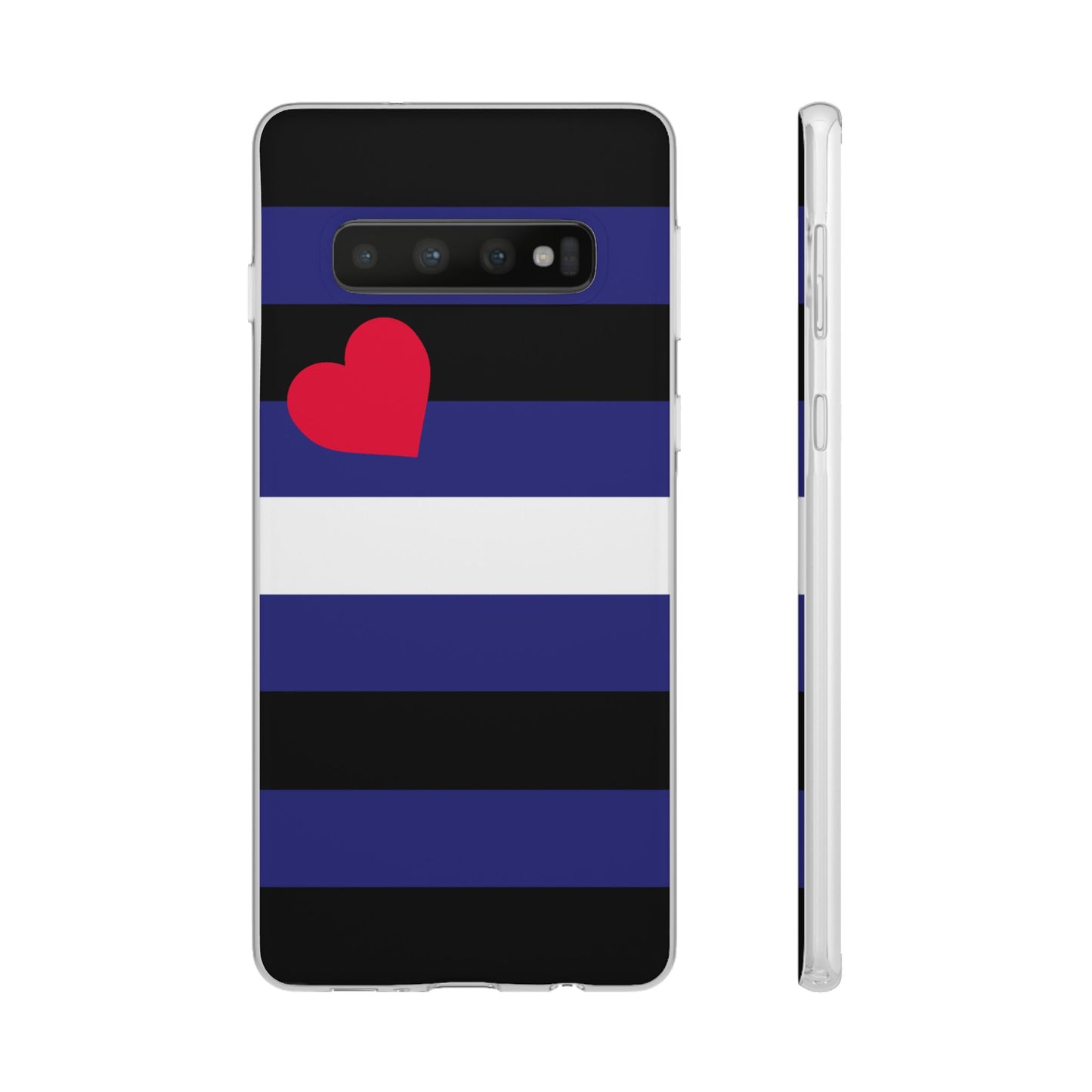 Leather Pride Flag Samsung Flexi Case - Multiple Generations