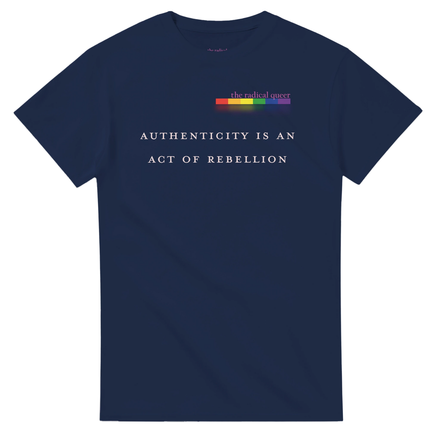 Authenticity Tee Shirt Navy