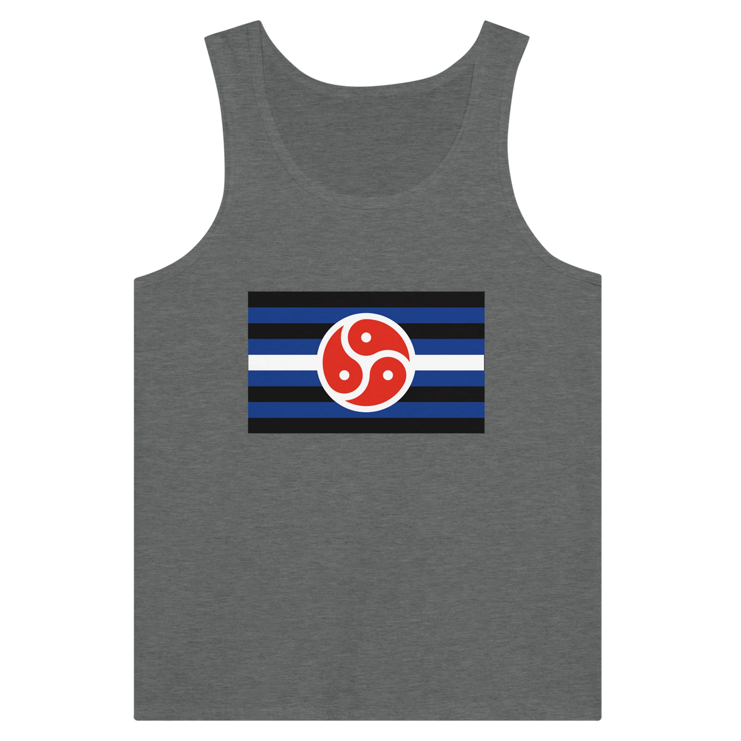 BDSM Fetish Tank Top Gray