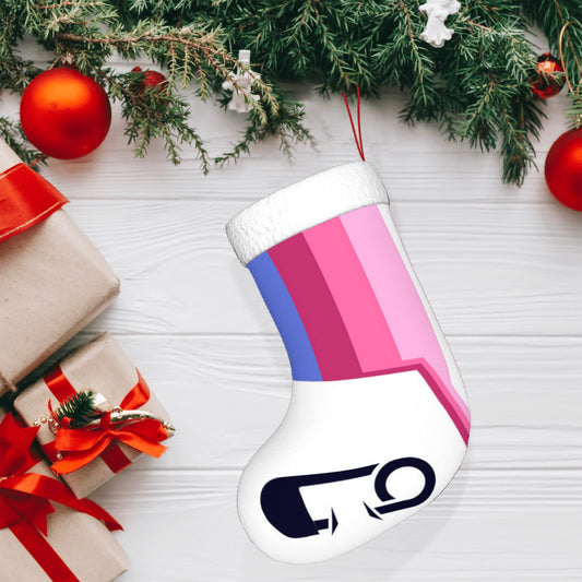 ABDL Pride Flag Holiday Stocking 11" x 17.7"